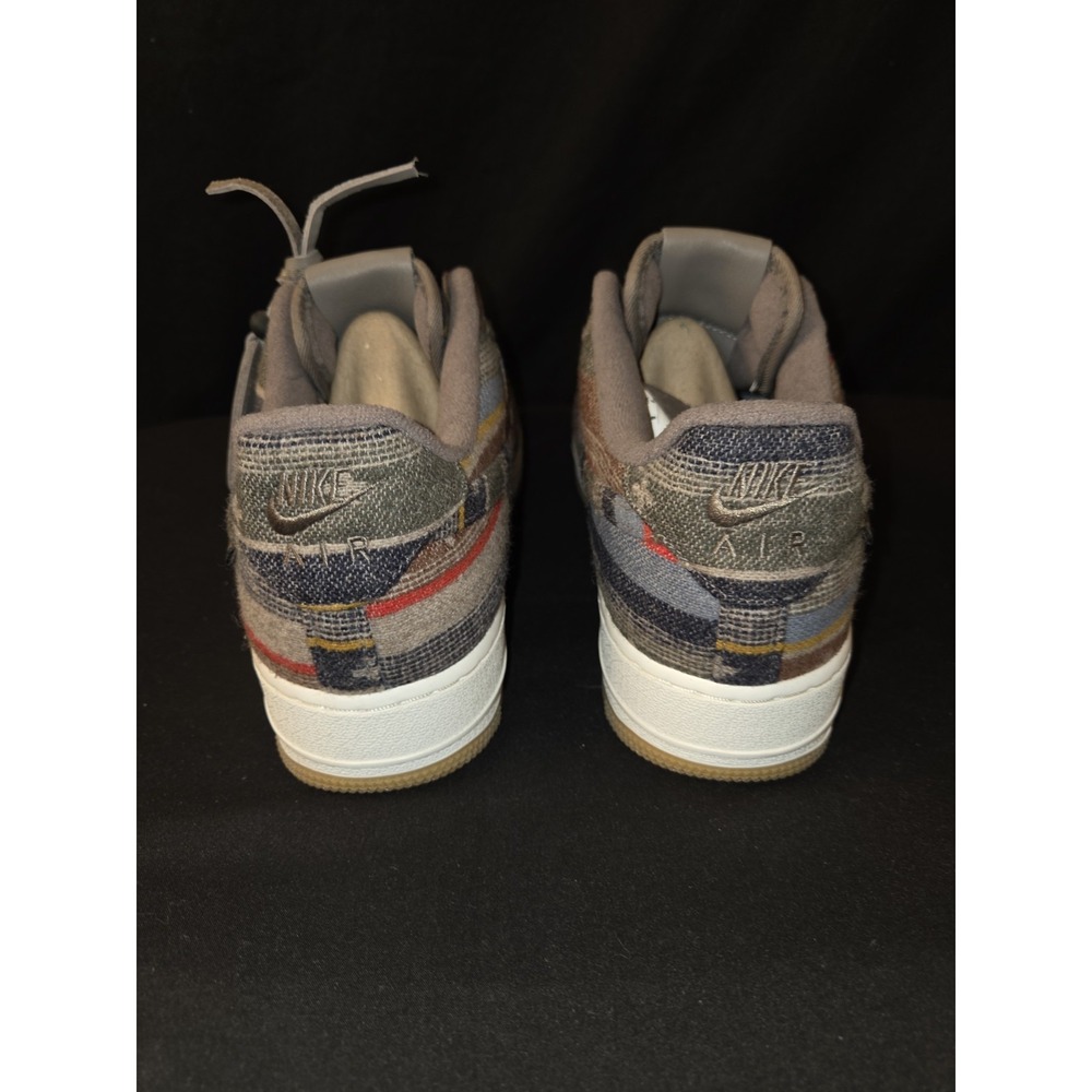 Nike Air Force 1 (low) x Pendleton Brown 2020 Mens 9 Pendelton Wool RARE! - Picture 8 of 14